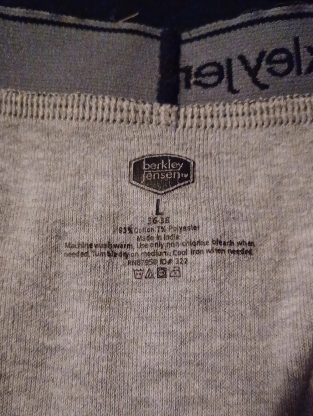 Men's Gray/black  Boxer Briefs - Comfort Waistband - 4